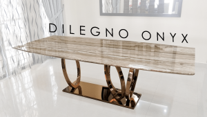Choose Marble Dining Table at DeCasa Marble-Dilgeno Onyx