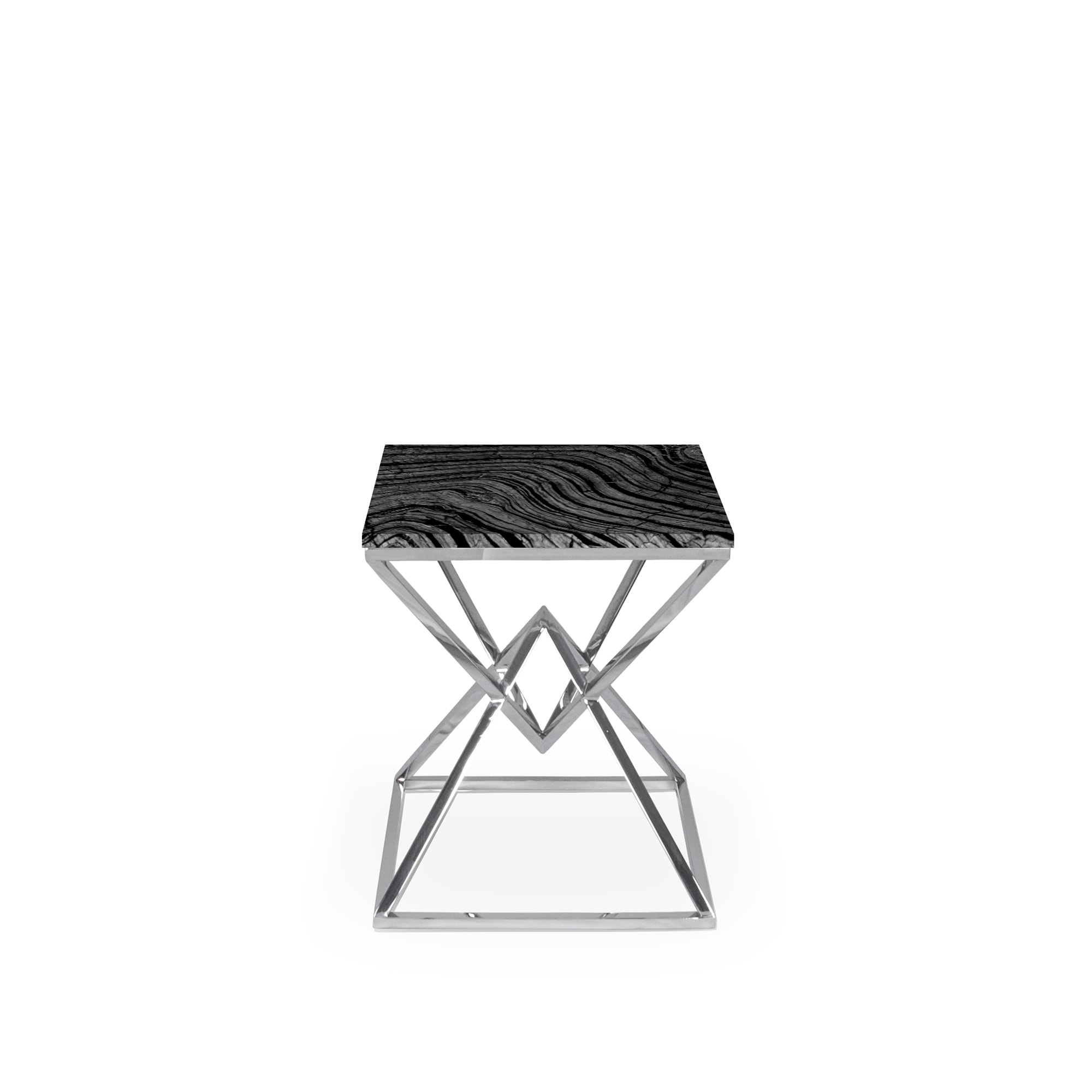 Tatlin-S | Square Marble Side Table - Decasa Marble Dining Table Malaysia